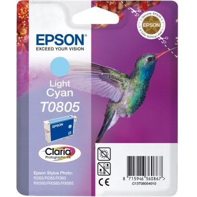 Epson Tinte Claria lightcyan T0805