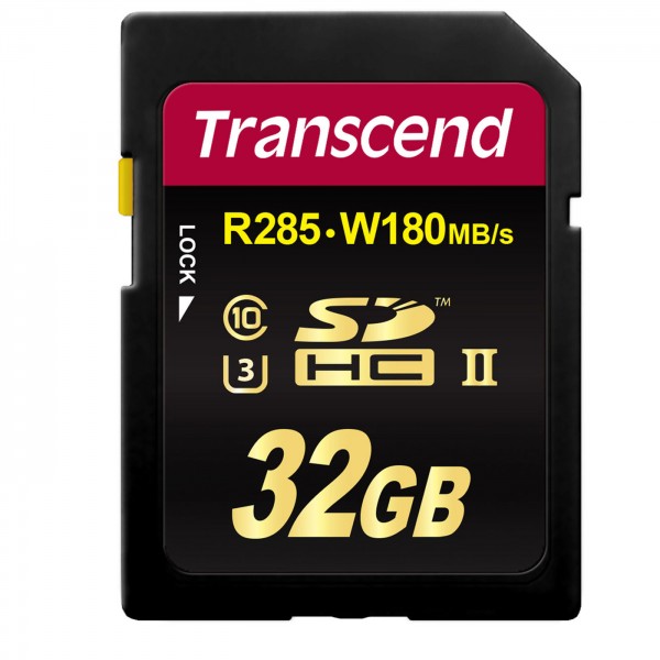 Transcend SDHC-Karte 700S UHS-II V90 285MB/s 32GB