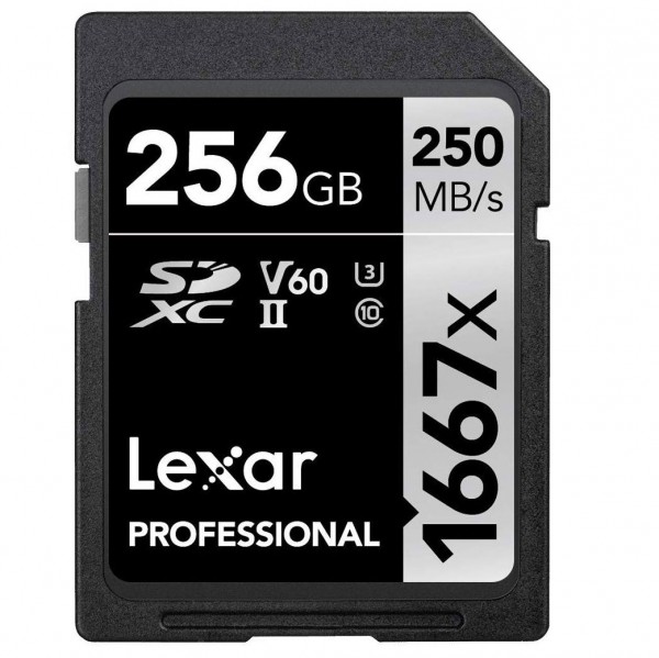 Lexar Professional SDXC UHS-II 1667x 256 GB