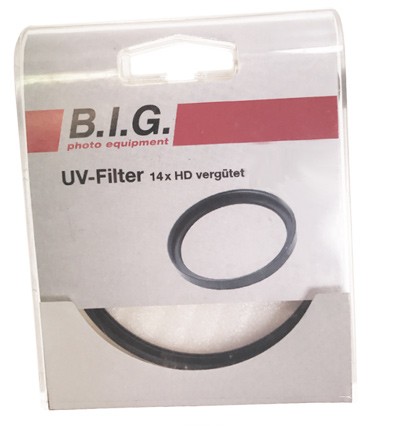 B.I.G. UV-Filter dünn 14x HD-vergütet 37mm