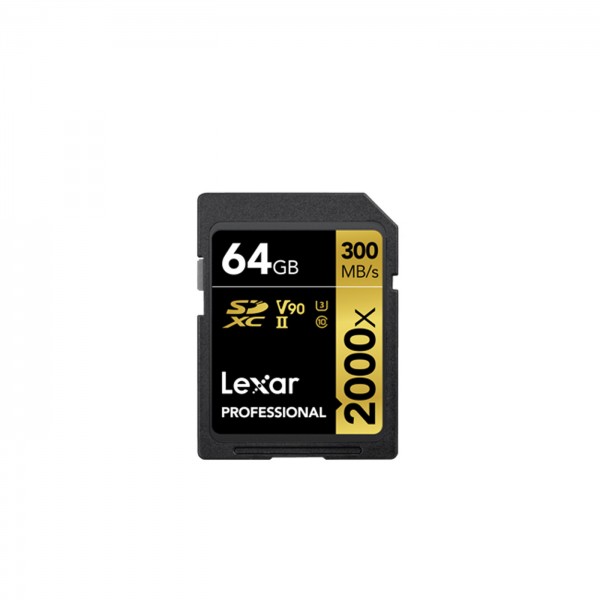 Lexar SDXC Professional UHS-II 2000x 64 GB