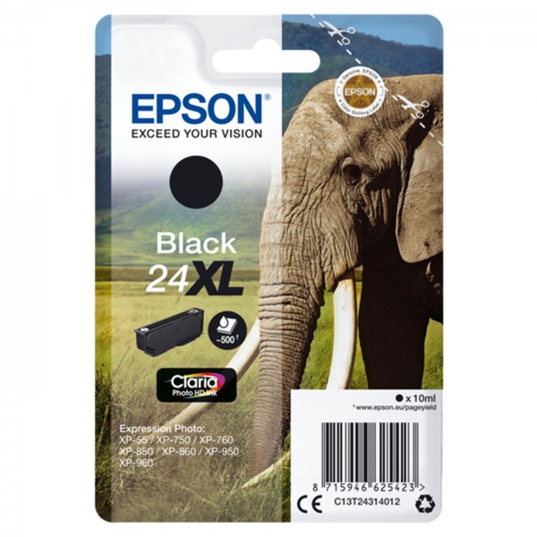 Epson Tinte T2431 schwarz XL