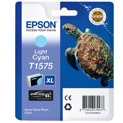 Epson Tinte (T1575) light cyan für R3000