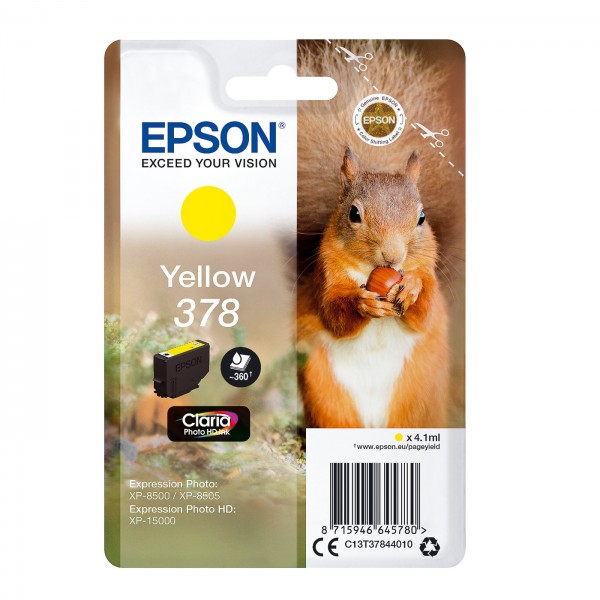 Epson Tinte 378 yellow