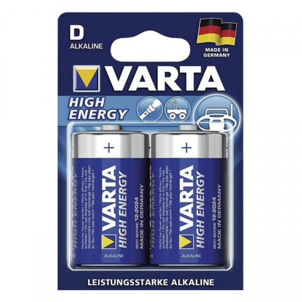 Varta Batterie Mono (D/LR20) Max Power 2er Pack