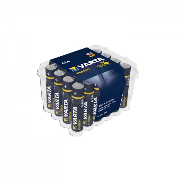 Varta ENERGY Batterie Micro AAA/LR3 24-er Pack