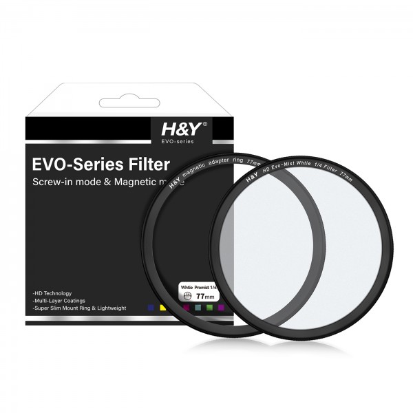 H&Y HD EVO White Mist 1/2 Filter 77mm