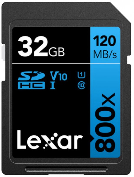 Lexar SDHC Professional UHS-I 800x 32 GB