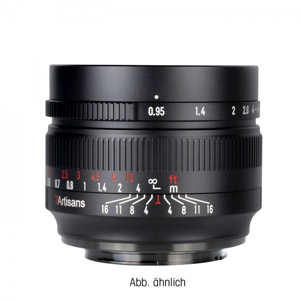 7Artisans 50mm f/0,95 für Nikon Z (APS-C)