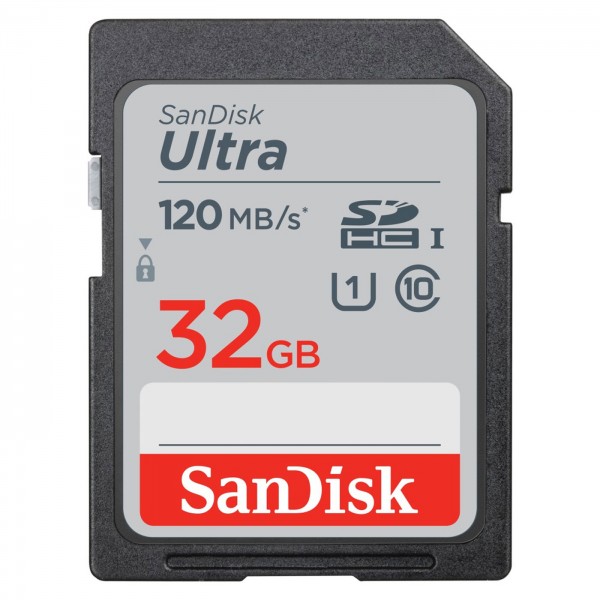 SanDisk SDHC Ultra 32GB Class 10 120 MB/s