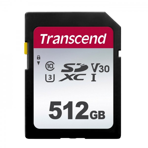 Transcend SDXC-Karte 300S UHS-I V30 512GB