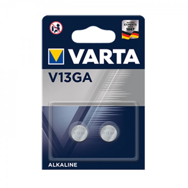 Varta Batterie LR44 / V13GA 1,5 V 2er Pack