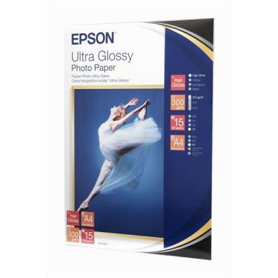 Epson Ultra Glossy Photo Papier 300g 15 Bl. DIN A4