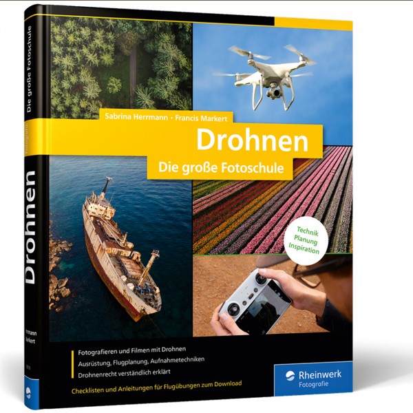 Buch: Drohnen - Die große Fotoschule