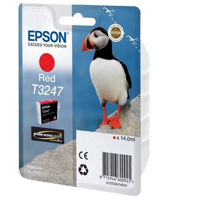 Epson Tinte T3247 rot