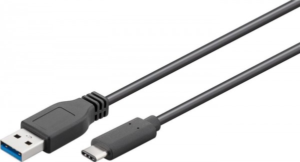 USB Kabel 3.0 Typ A auf USB-C-Stecker, 2m