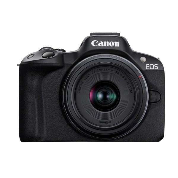 Canon EOS R50 Set + 18-45 + 55-210 mm, schwarz