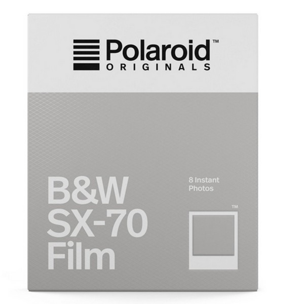 Polaroid Sofortbildfilm s/w SX-70 8 Aufnahmen