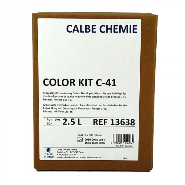 Calbe C-41 ColorKit für 2,5 l