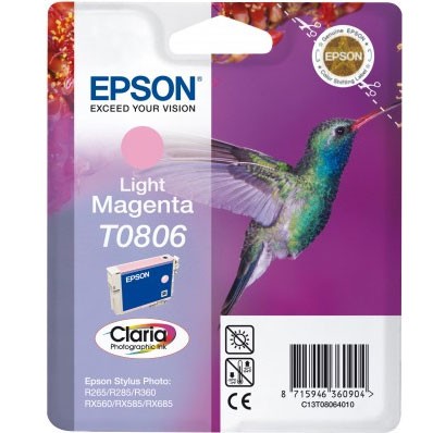 Epson Tinte Claria light magenta T0806